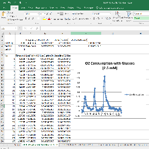 Excel Visual Basic Oxygen Consumption